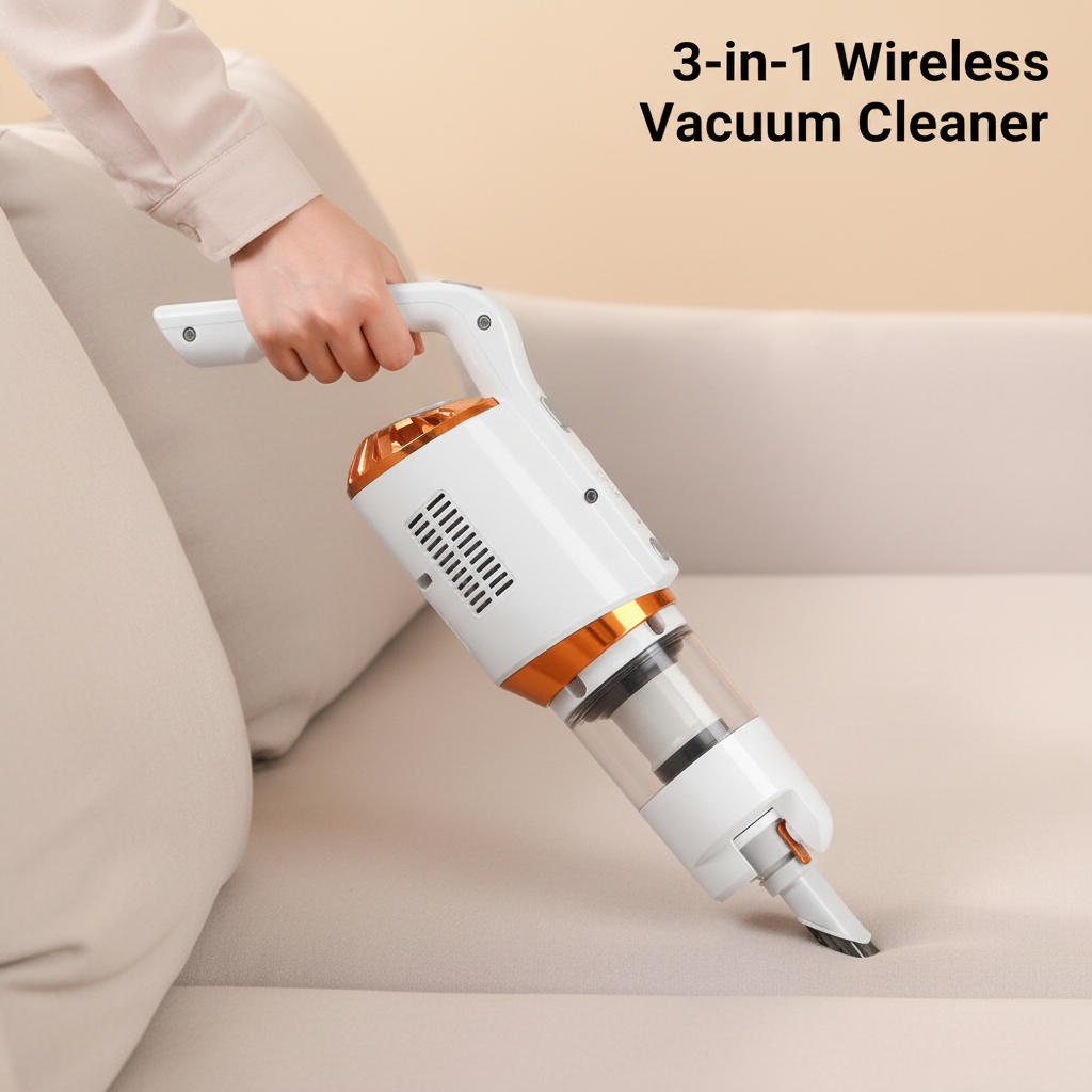 Diyar Mart™ 3-in-1 Wireless Vacuum Cleaner