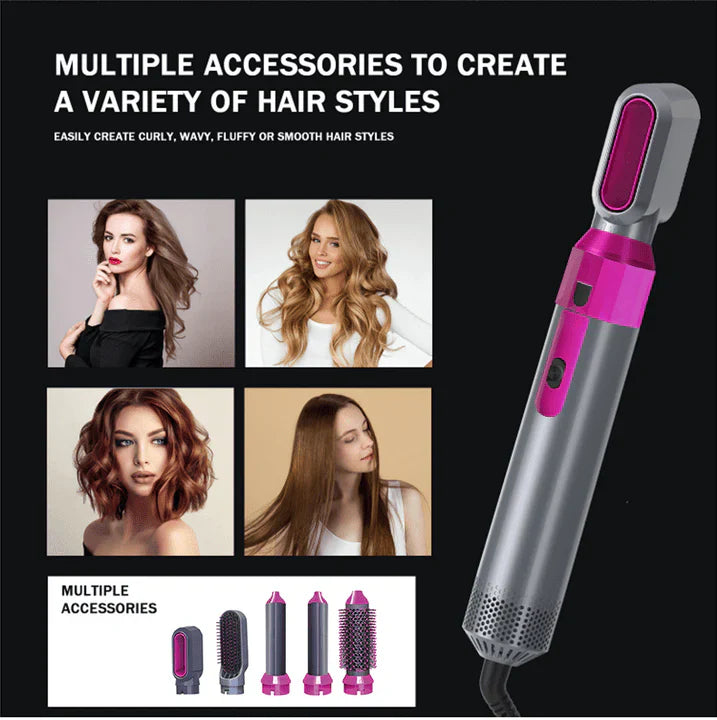 Diyar Mart™ Hot Air Brush (5-in-1)